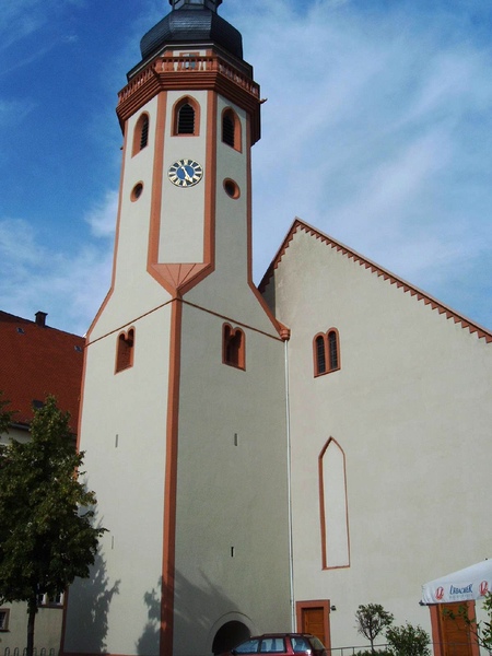 Stadtkirche, vom Saumarkt aus