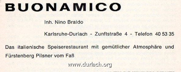 1977 Restaurant Buonamico