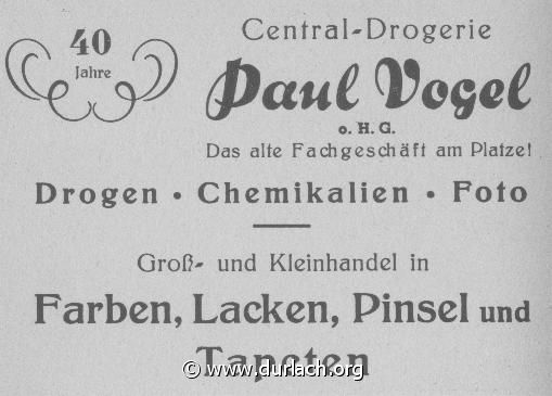 Central-Drogerie Paul Vogel 1951