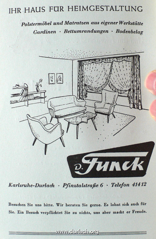 David Funck Polsterer 1956