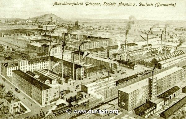 Maschinenfabrik Gritzner, Societa Anonima, Durlach