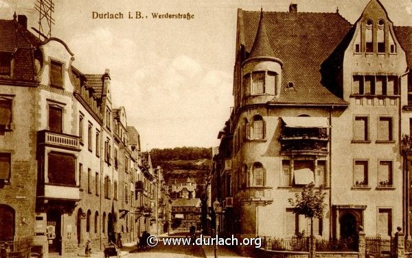 Werderstrae in Durlach