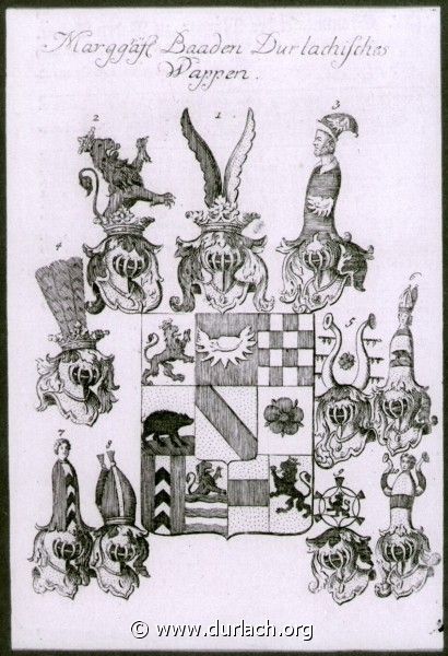 Marggrfl. Baaden Durlachisches Wappen