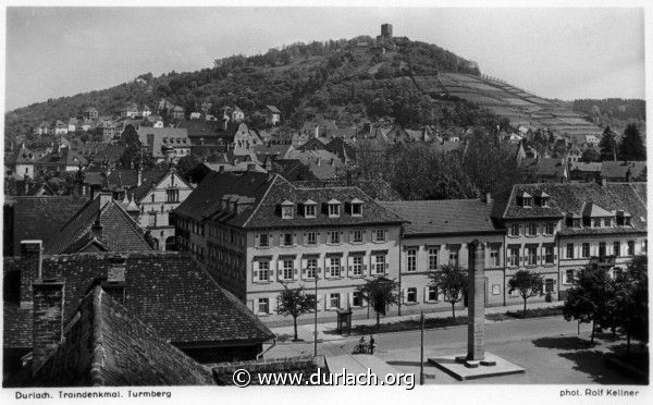 Durlach, Traindenkmal - Turmberg