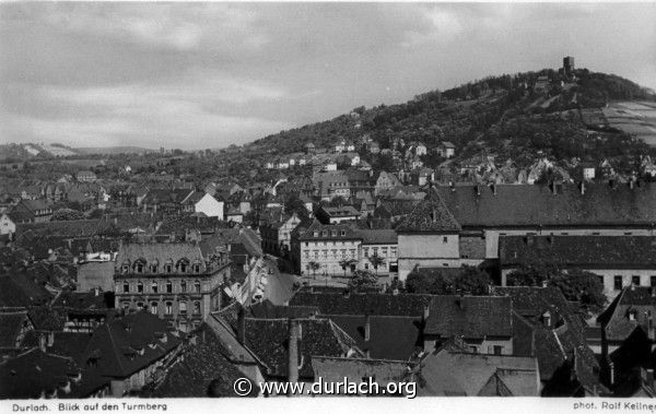 Durlach, Blick auf den Turmberg