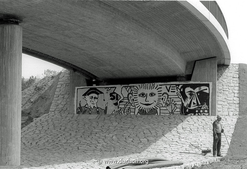 1988 - Graffiti an der Sdtangente