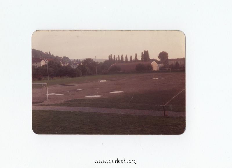 DJK Durlach Sportplatz 1984