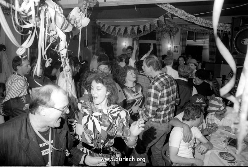 1988 - Fastnacht im ASV Clubhaus