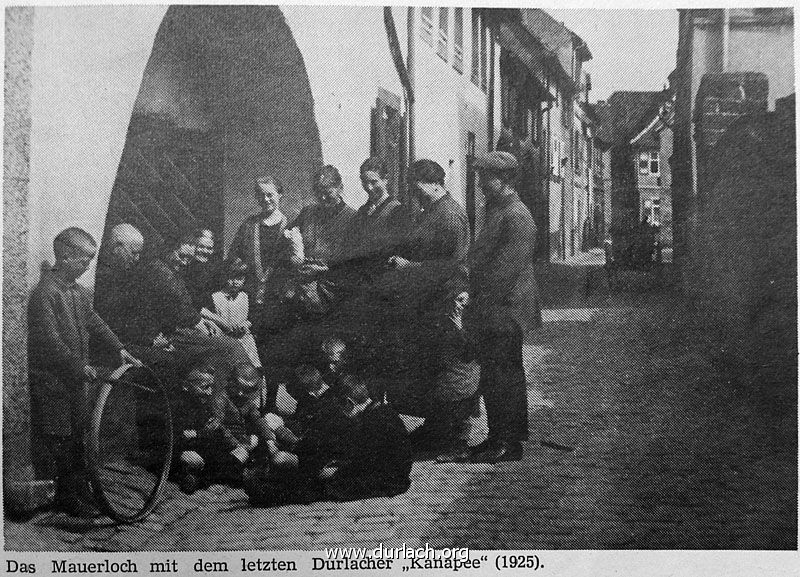 Mauerloch 1925