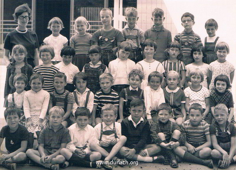 Schloss Schule Durlach - 1966