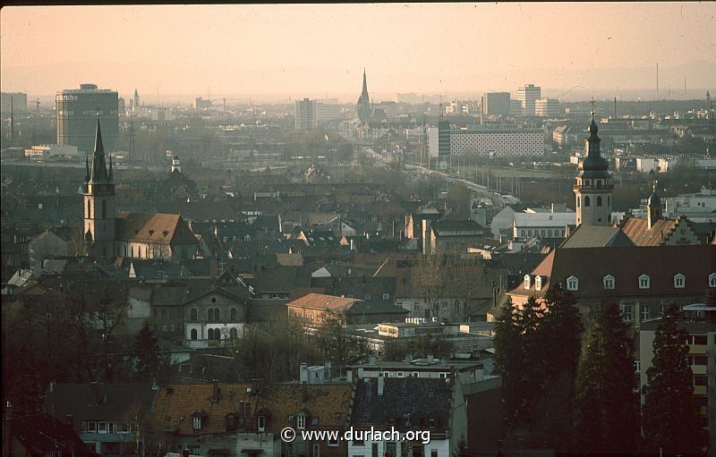 1980 - Blick ber die Altstadt