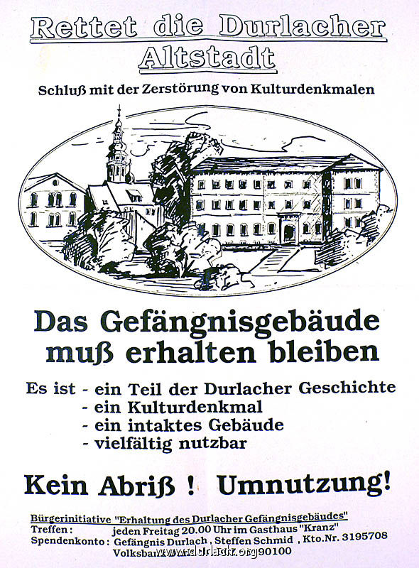 Plakat Brgerinitiative 1990