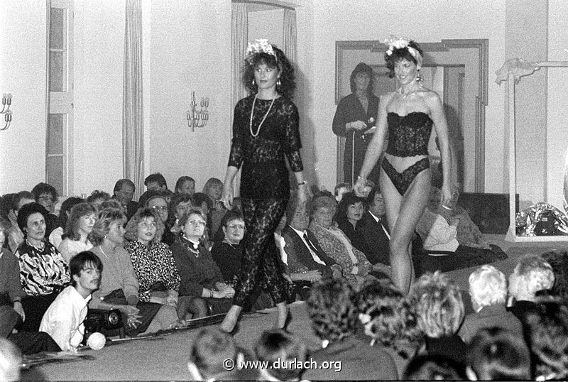 1988 - Modenschau in der Karlsburg