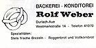 Bckerei Rolf Weber