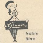 Bckerei Gruner 1960