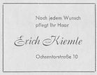 Salon Erich Kiemle 1956