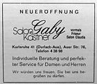 Salon Gaby Kastner 1981