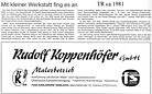 Malerbetrieb Rudolf Koppenhfer