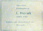 L. Horak 1952