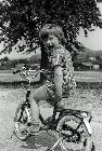 1978 - auf dem Fahrrad