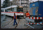 2004 - Straenbahnlinie nach Wolfartsweier