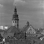 Kirche und Rathaus, ca. 1978