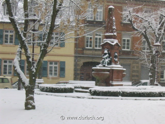 Hengstplatz im Winter