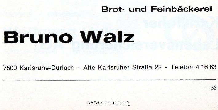 1977 Bckerei Bruno Walz