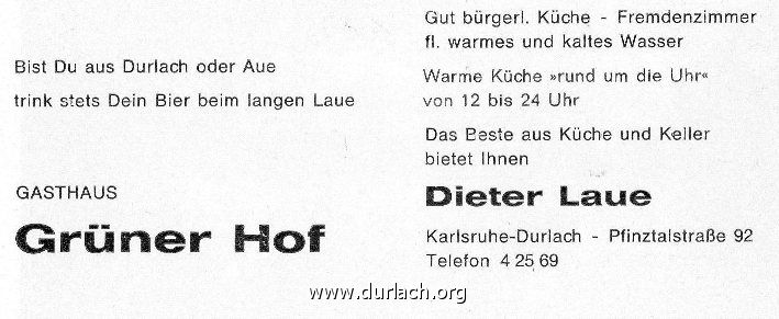 1977 Gasthaus Grner Hof