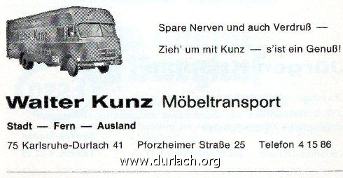 1977 Mbeltransport Walter Kunz