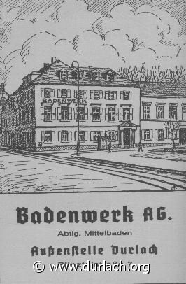 Badenwerk AG 1951