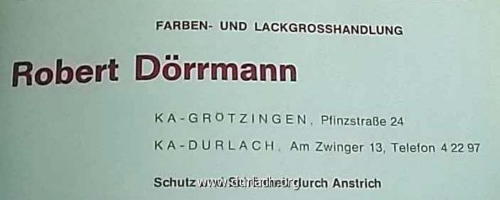 Robert Drrmann Farben 1977