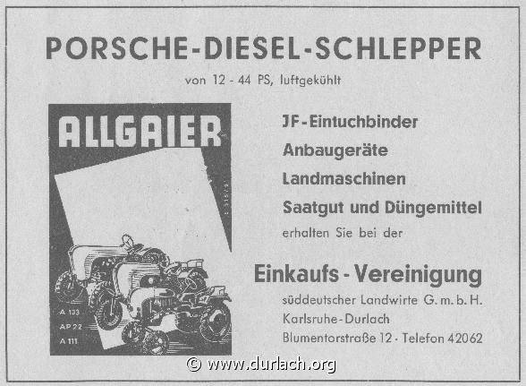 Einkaufs-Vereinigung süddeutscher Landwirte GmbH 1956