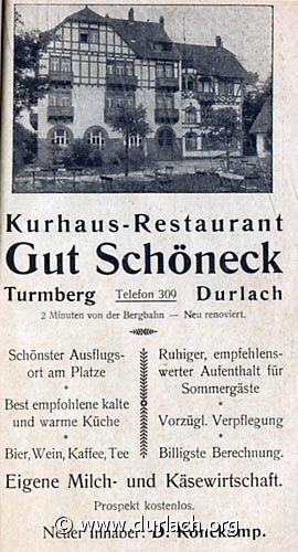 Gut Schneck 1922