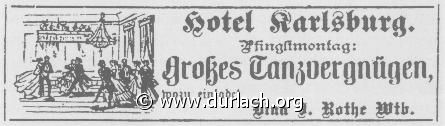 Hotel Karlsburg 1913