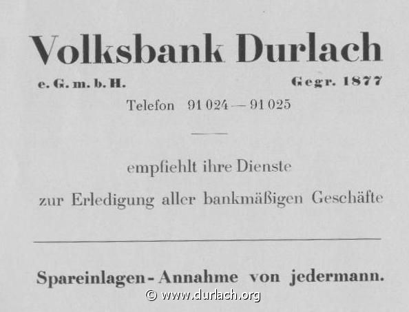 Volksbank Durlach eGmbH