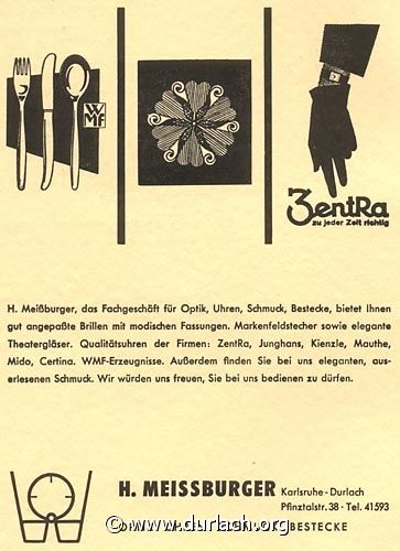 Uhren Meissburger 1962