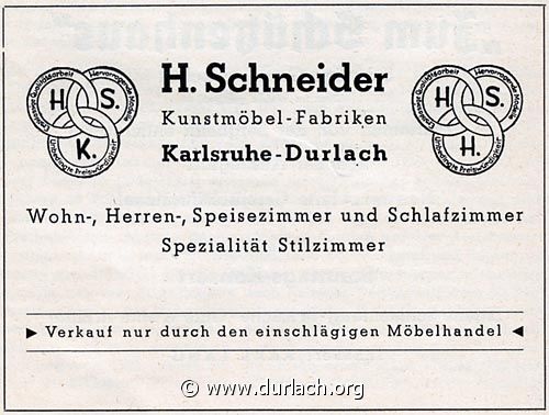 Mbel H. Schneider 1951