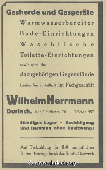 Gasherde Gasgerte Wilhelm Herrmann