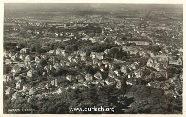 1921 - Blick vom Turmberg