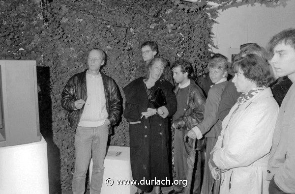 Vernissage in der Galerie am Basler Tor, 1989