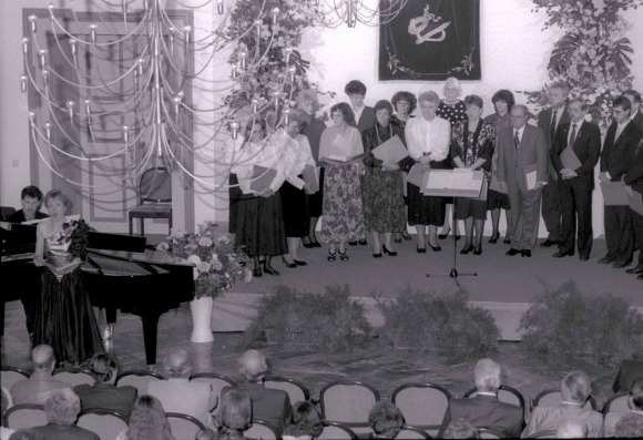 Konzert in der Karlsburg, ca 1990