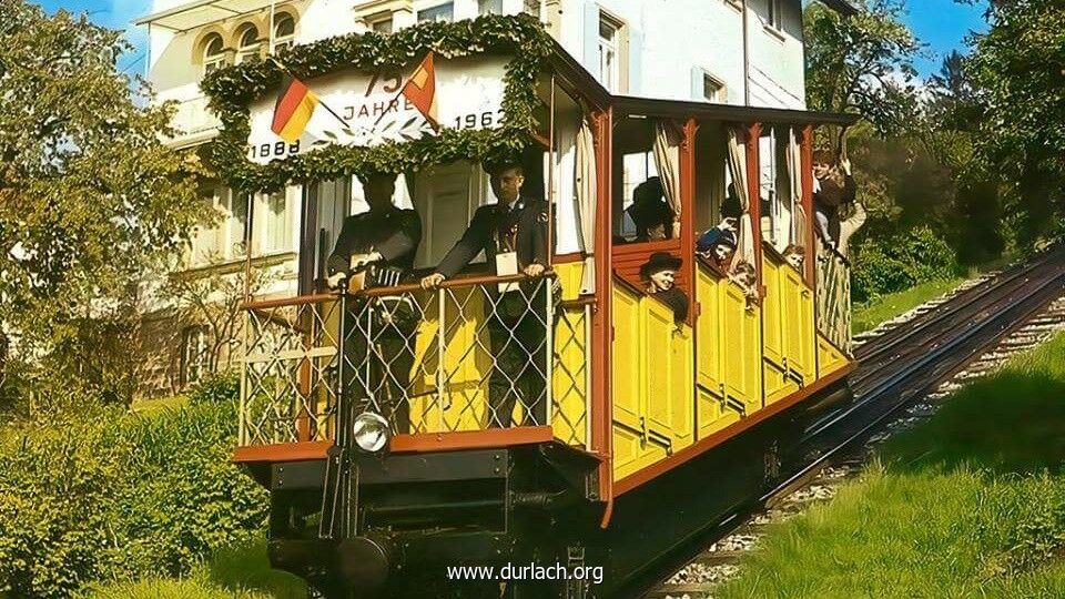 Durlach - Turmbergbahn 1962