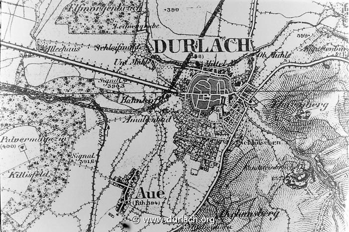 Stadtplan Plan 1840
