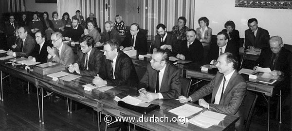 1. Ortschaftsratsitzung 1989