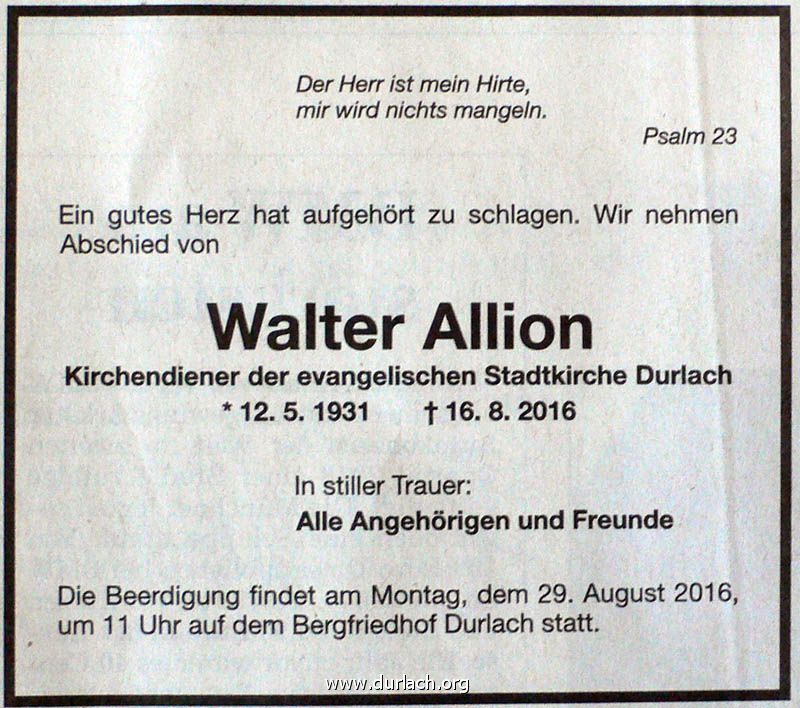 Walter Allion