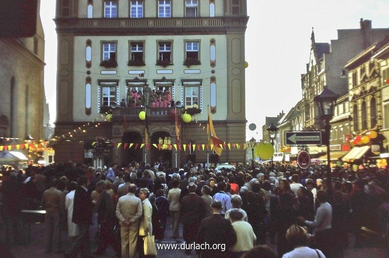 Durlach - Marktplatz 1977