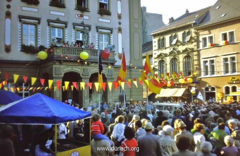 Durlach - Marktplatz 1977