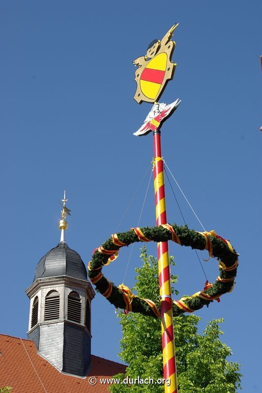 2009 - der Maibaum auf dem Saumarkt