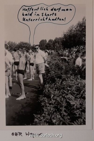 Schwimmfest Markgrafen-Gymnasium 1967